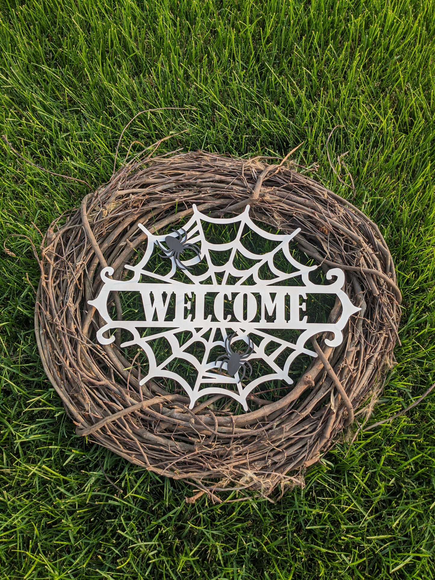 Spiderweb Wreath