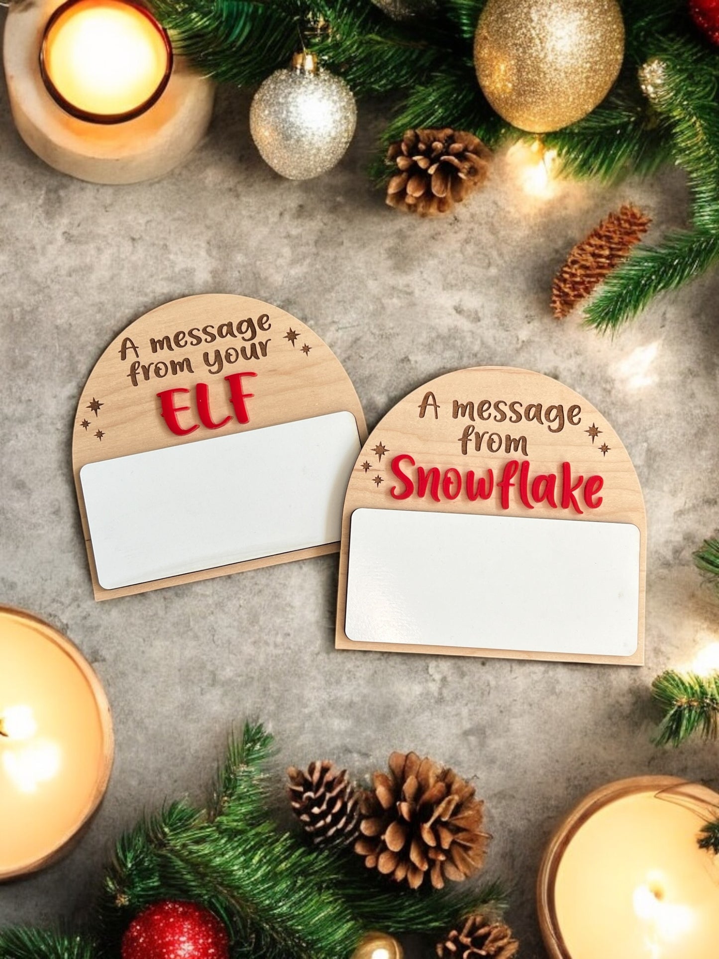 ‘Message from Your Elf’ board