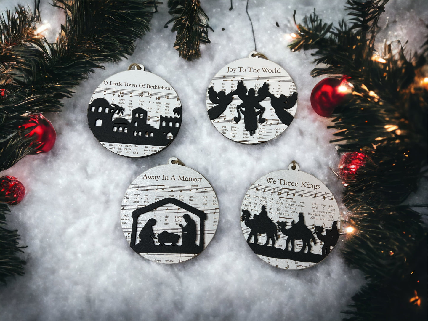 Song Lyric Ornaments