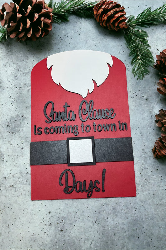 Santa Claus countdown