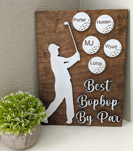 Father's Day Golf Sign