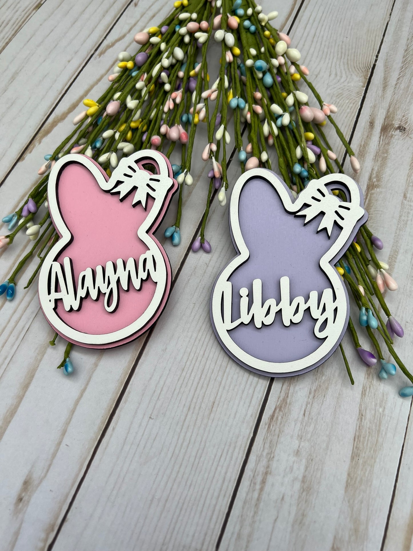 Personalized Easter Basket Tags