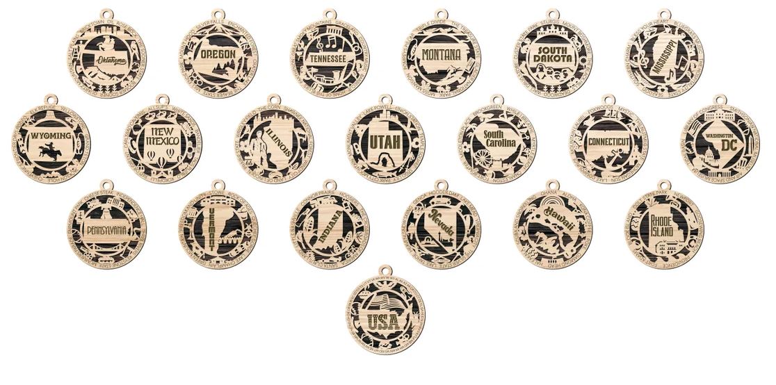 State Ornaments