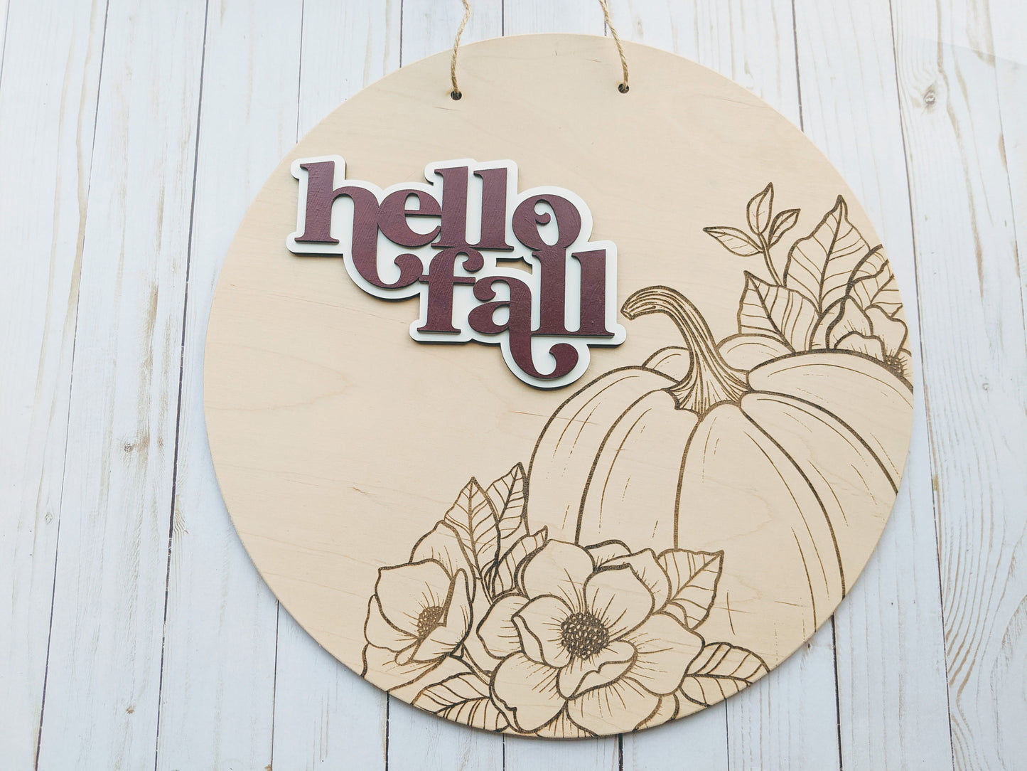 Fall Door Sign