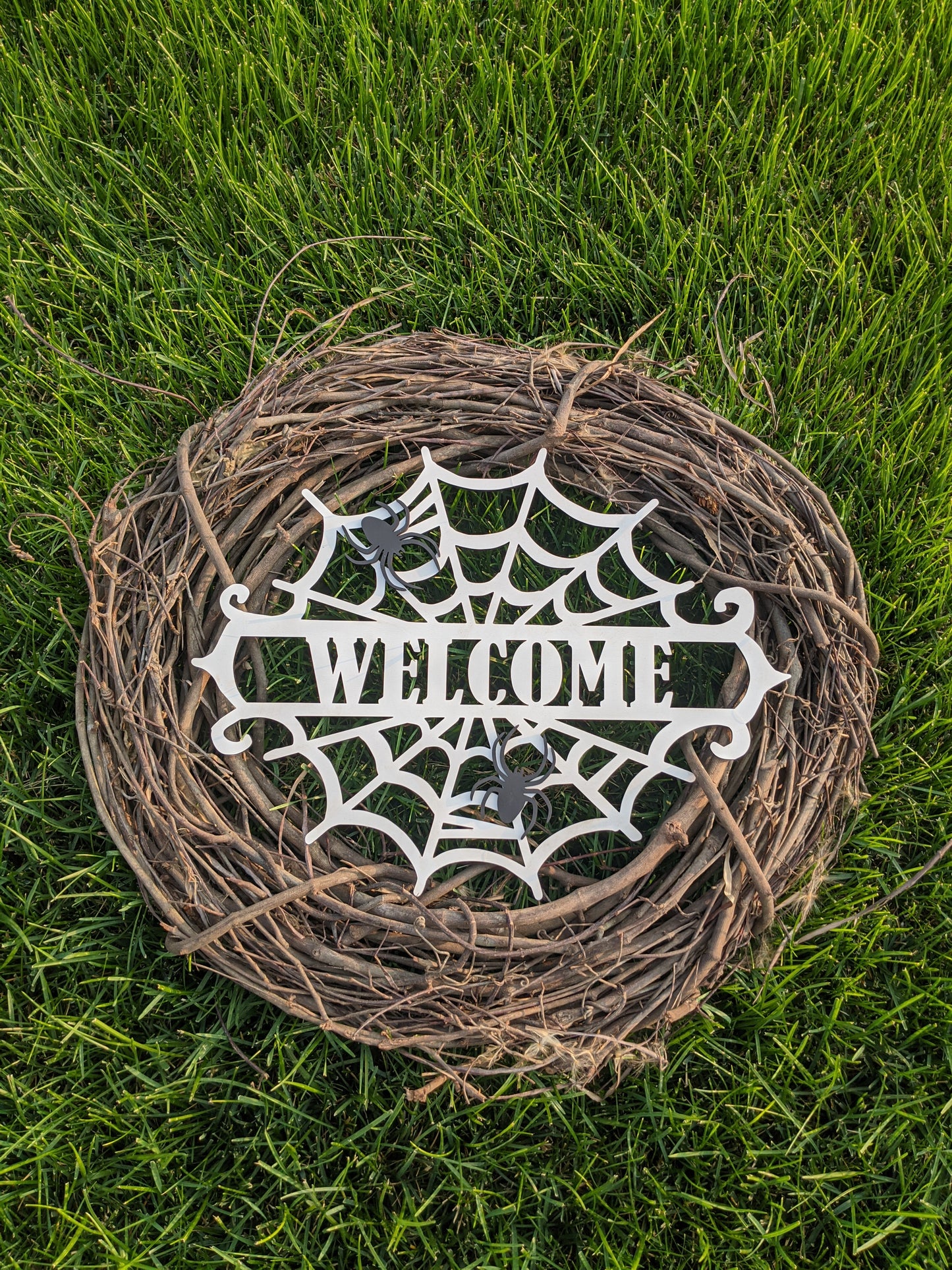 Spiderweb Wreath