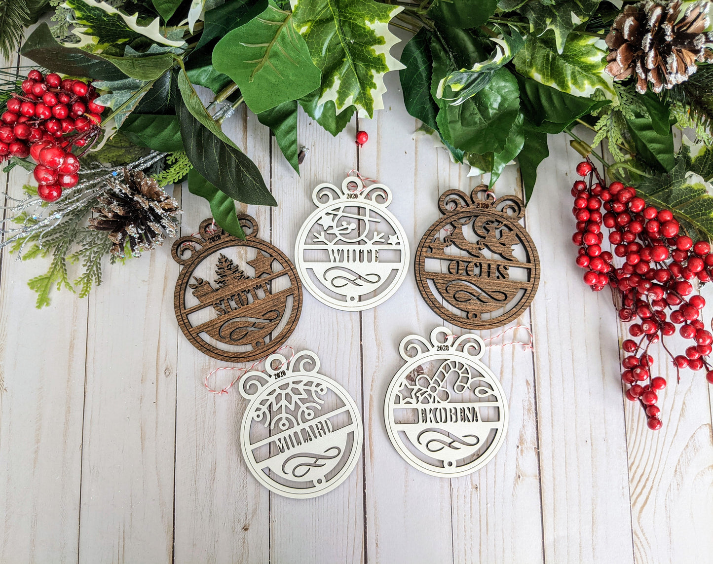 Personalized Name Ornaments