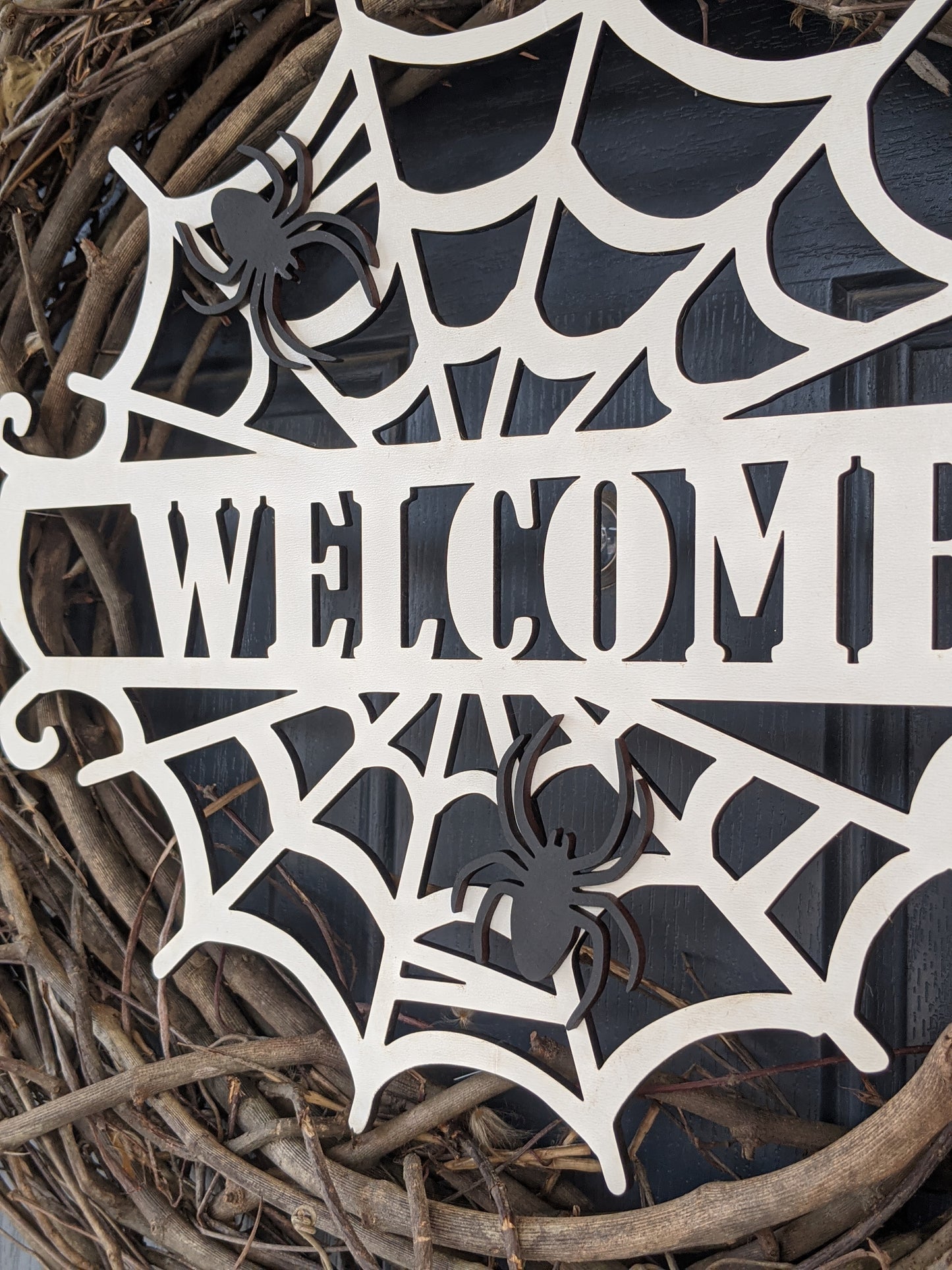 Spiderweb Wreath